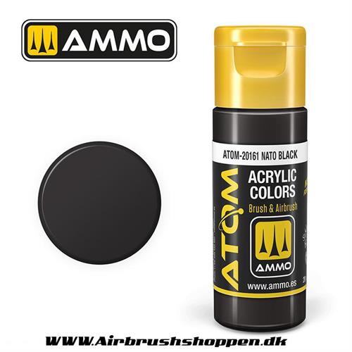 ATOM-20161 Nato Black  -  20ml  Atom color